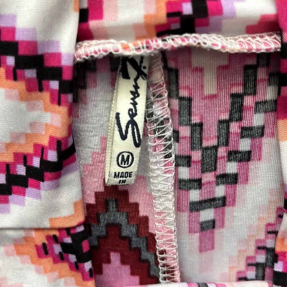 Seven7 - Pink/Red/White/Black Sundress - Picture 3 of 3